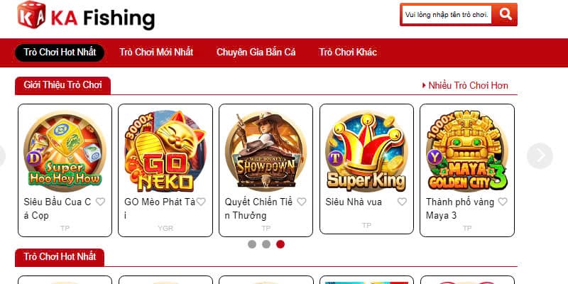 KA bắn cá - Sảnh game hấp dẫn hàng đầu tại 99OK